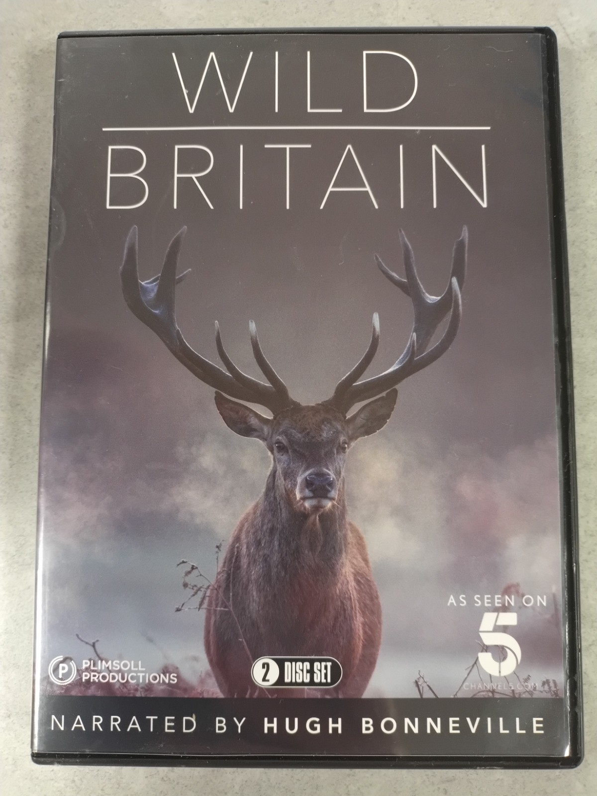Wild Britain DVD (2018) Hugh Bonneville 2 discs FREE UK Shipping Series