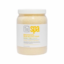 BCL Spa 64 oz. Brightening Lemon  Lily Dead Sea Salt Soak