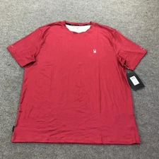 Spyder Swim Rash Guard Shirt Mens Large Red UPF 30+ Quick Dry Wicking Surf Sun