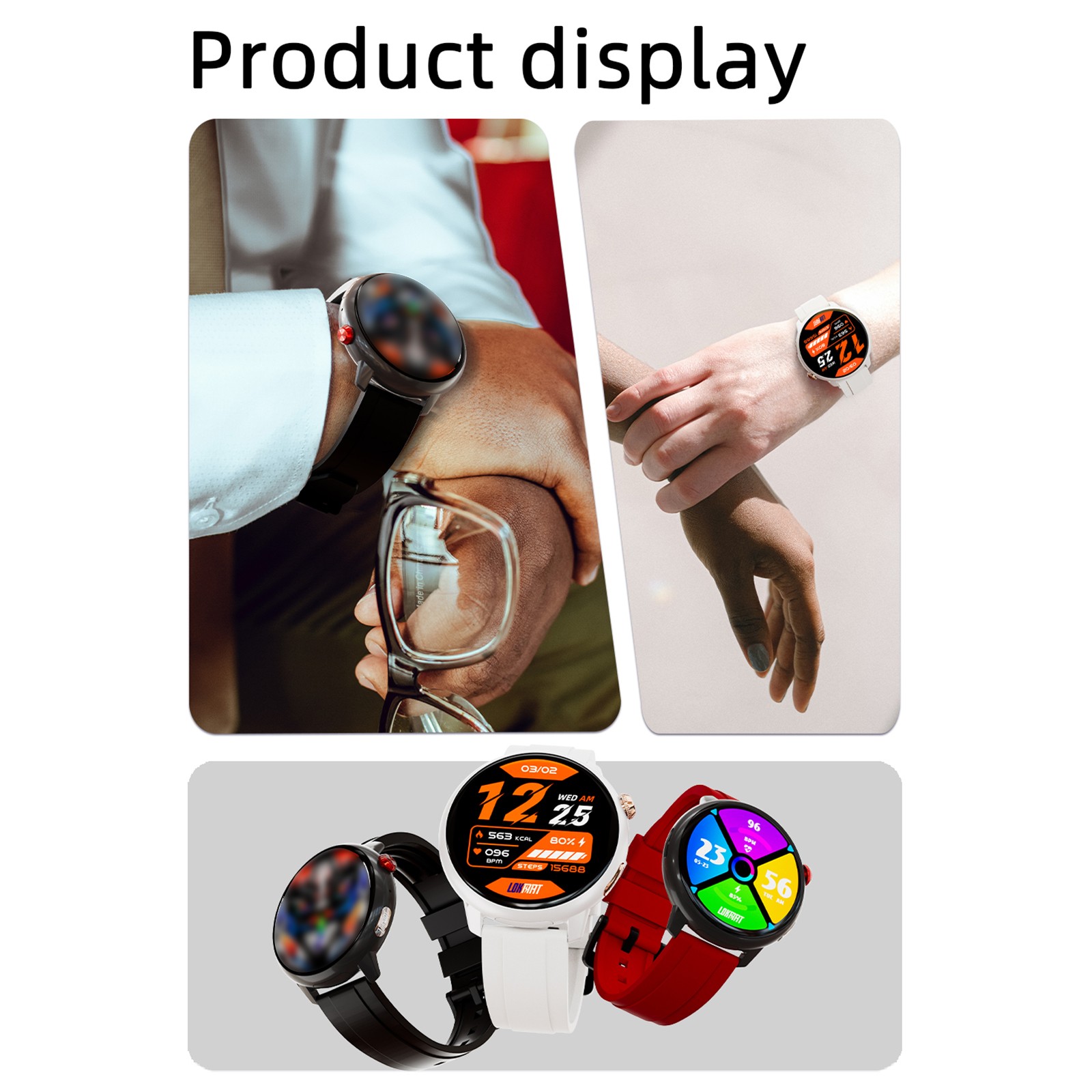 LOKMAT Foreign Trade SKY GT Student Phone Smart Watch SIM Card 4G Full SMSL