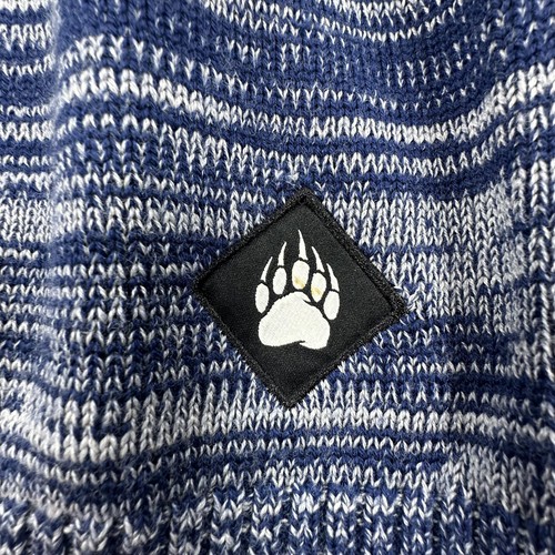 Alaskan Hardgear Wateroff Sweater Mens 2XL Blue Merino Wool 1/4 Zip Duluth - Picture 3 of 12