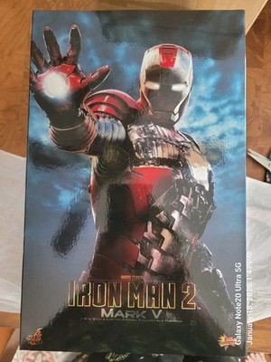 Hot Toys Iron Man 2 Mark V Collectors Edition MMS145 1/6 Scale Figure New
