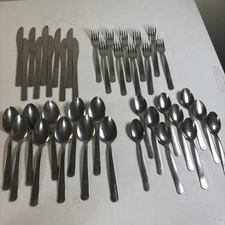 Tramontina NSF Brazil Stainless Steel Flatware 10 Place Settings Set Of 40Pcs