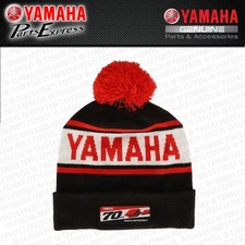 NEW YAMAHA 70TH ANNIVERSARY ADULT WINTER POM BEANIE HAT GYTR YZ 125 250 450