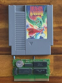 Dragon Warrior 1-2-3-4 Game Lot Nintendo NES Cleaned/Tested