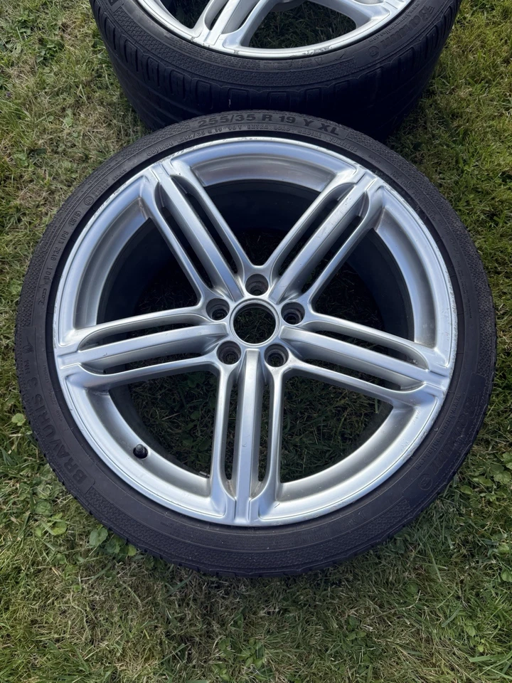2x Original Audi Alufelgen mit Reifen passend für A5 - Bild 3 von 4