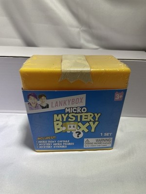 LankyBox Micro Mystery Boxy Toy Set   Capsule, Figures & Stickers | Ages 3+