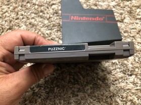 Puzznic (Nintendo NES Entertainment System, 1990) cartuccia con custodia testata Deia