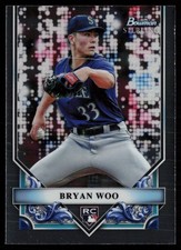 BRYAN WOO 2024 BOWMAN STERLING ROOKIES RC SEATTLE MARINERS #BSR-21