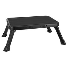 Collapsible Folding Metal Step Foot Stools Anti Slip Kitchen Steel Sturdy  NEW