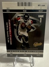 2004 Fleer Authentix - Michael Vick #69 Falcons