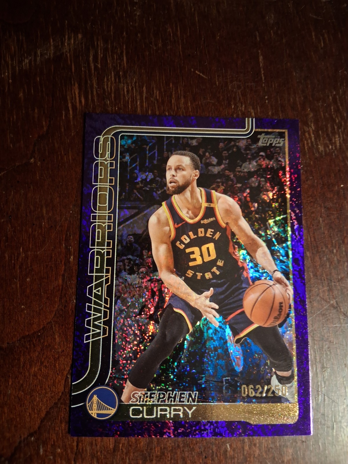 2025-26 Topps - Stephen Curry #135 Purple Holofoil /250