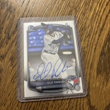2025 Bowman Draft Jojo Parker #CPA-JP 1st Bowman Chrome AUTO Autograph Blue Jays