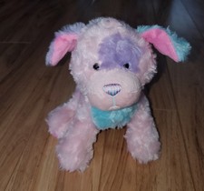 Ganz Webkinz Plush HM642 Cotton Candy Puppy No Code 8  RARE HTF 