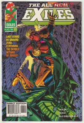   THE ALL NEW EXILES Vol.1 #11, Malibu Comics 1996 US-COMICHEFT TOP Z1