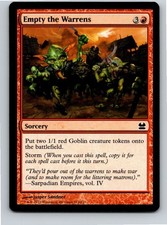 Magic the Gathering Empty the Warrens Modern Masters MTG Free Shipping!