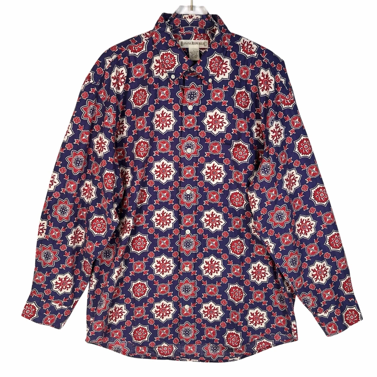 Banana Republic Button-Front Vintage Casual Shirts for Men for