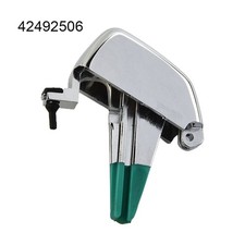 Brand New Clip Gear Buckle Part Knob Handball Plastic Silver Accessories