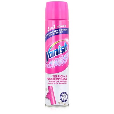 Vanish Teppich-& Polsterpflege 650ml Schaum zum absaugen