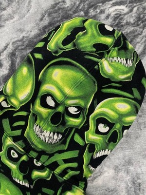 Supreme Skull Pile Hoodie Big Logo Men Size L Green/ Black | eBay