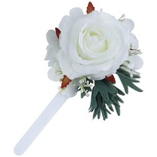 Pet Collar Flower Dog Wedding Flower Bow Tie Removable Floral Accessory for D...