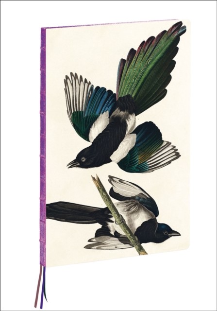 Magpies, James Audubon A4 Notebook by John James Audubon (Notebook / blank book)