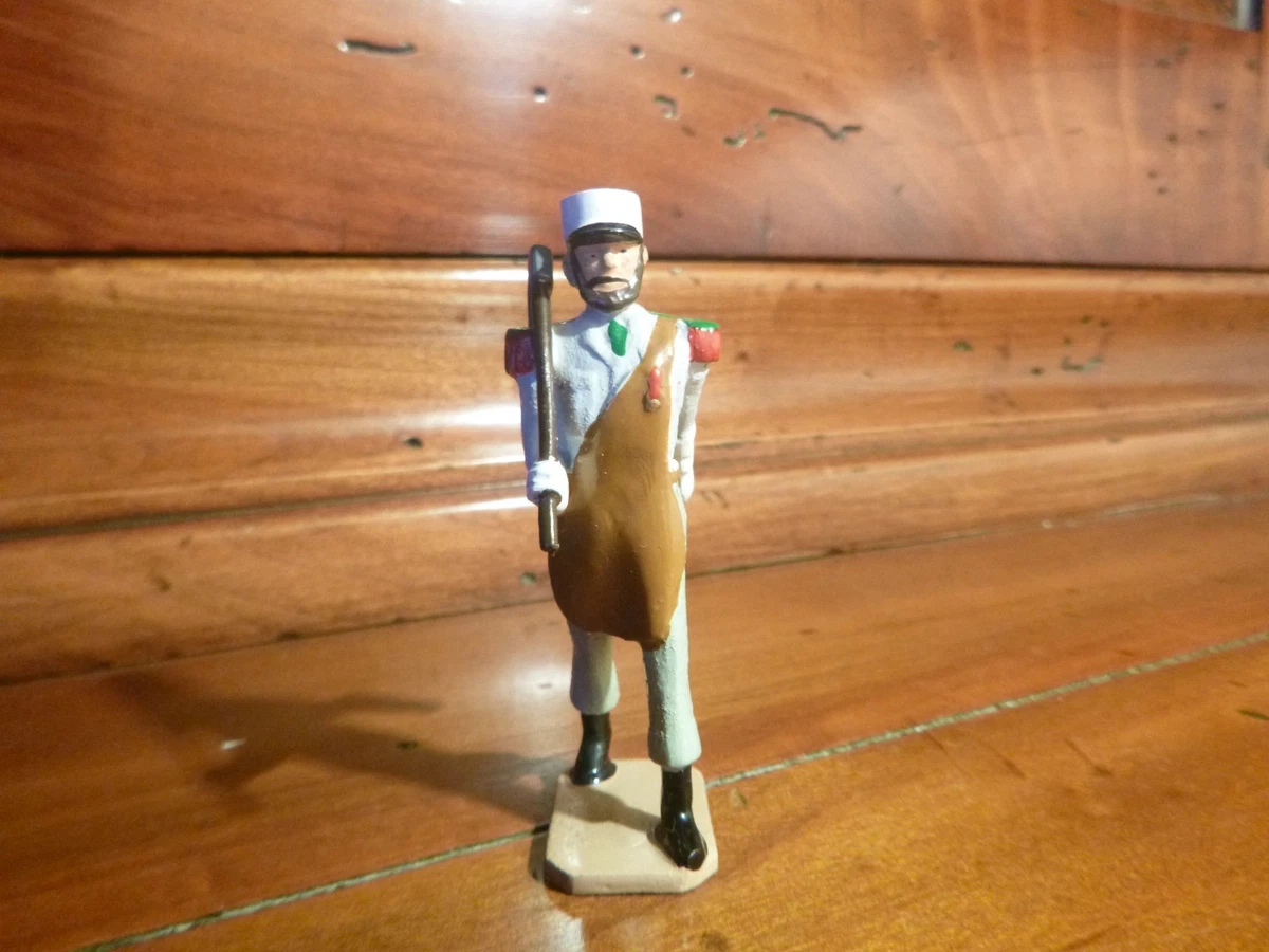 CBG MIGNOT ANCIENS LOT DE 7 LEGIONNAIRES+1 CHEF ROMAINS EN PLOMB 54MM