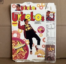 1992 UrkelOs Cereal Box, Family Matters, With Insert Collector's Item Empty Box