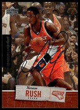 2005-06 Upper Deck Rookie Debut #7 Kareem Rush Signed Card Auto IP. rookie card picture
