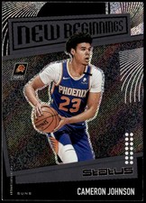 2019-20 Panini Status #24 Cameron Johnson New Beginnings Rookie E1