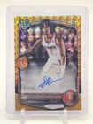 SHELTON HENDERSON 2025-26 BOWMAN CHROME U 1ST GOLD GEOMETRIC AUTO /50 Q7082