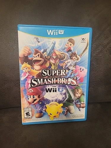 Super Smash Bros. Nintendo Wii U COMPLETE US EDITION WORKS WHIT AMIIBOS