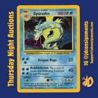 1999 POKEMON BASE SET UNLIMITED #6 GYARADOS - HOLO - NM