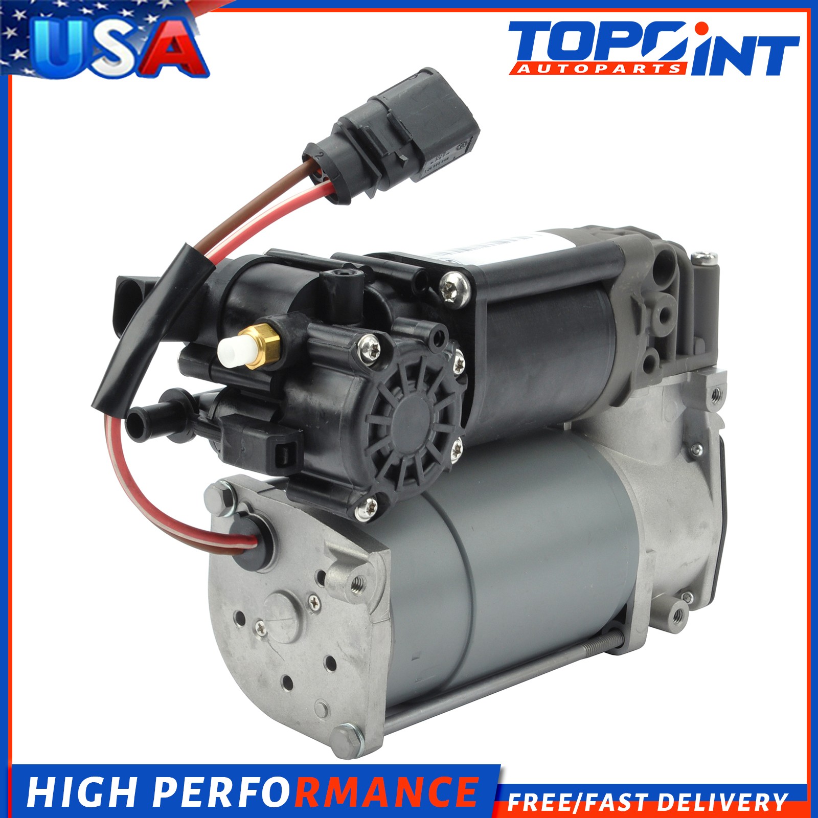 For 2011-2015 Audi A6 A8 Bentley Mulsanne Air Suspension Compressor Pump