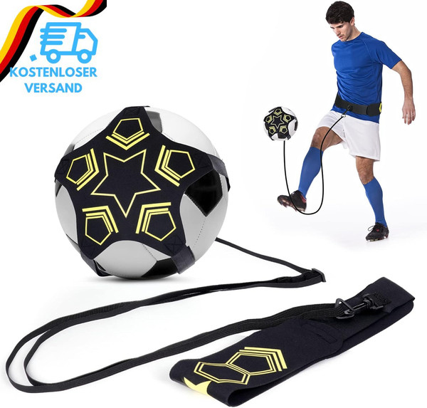 Ainiv FußBall Kick Trainer, Kicktrainer, Solo Trainer, TrainingsgeräT Solo FußBa-image