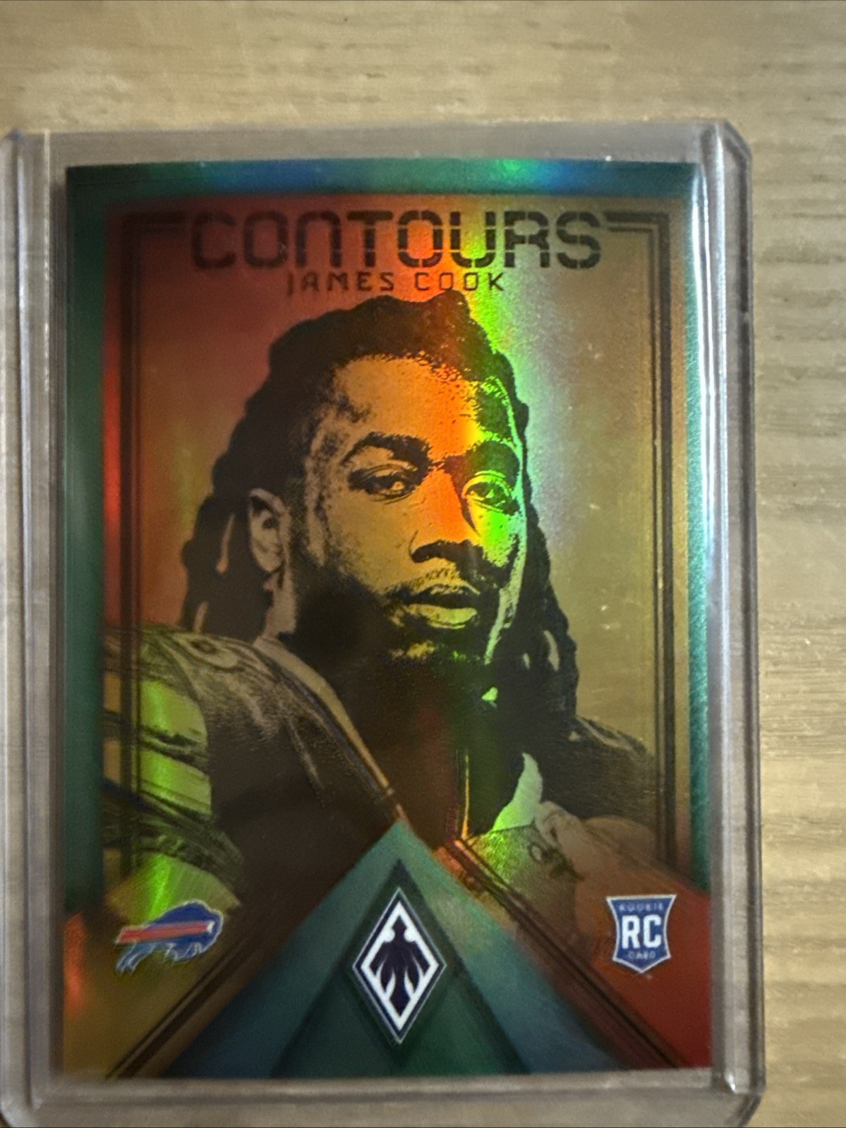 James Cook Panini Phoenix Contours #CT19 Teal