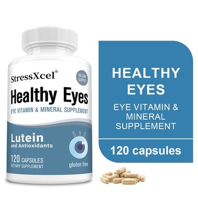 Vitamin Mineral Supplements Eyes Vision Function Health 30-120 Count Gluten Free