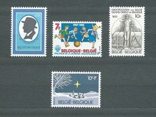 BELGIQUE - 1982 YT 2064 à 2067 - TIMBRES NEUFS** MNH
