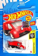 Hot Wheels New For 2021 Factory Set Experimotors Series #81 See Me Rollin' Red