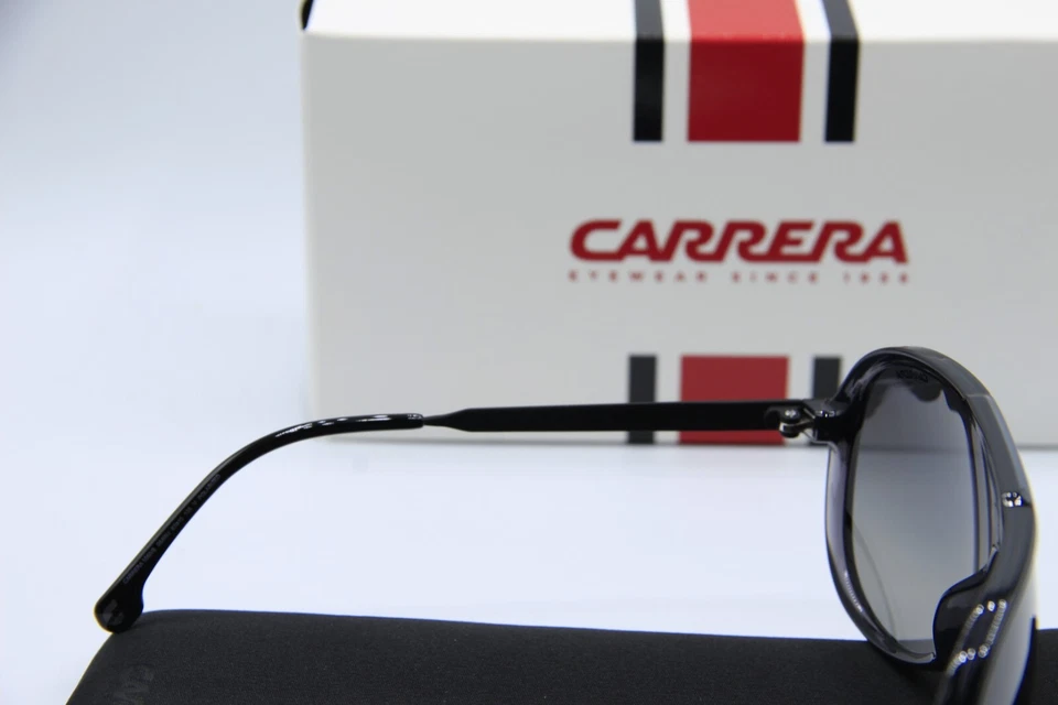 全新 Carrera 1050/S 08AWJ 偏光黑色正品太阳镜 带底座 63-10 — 第 3/4 张图片