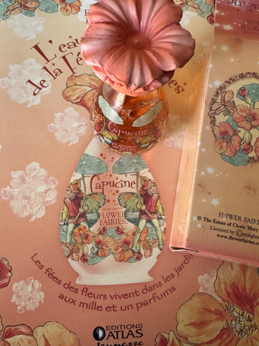 FLOWER FAIRIES MINIATURE 🌸 CAPUCINE 🌸 30 ML BOTTLE FEE + BOOKLET