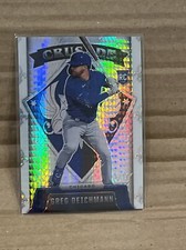 2022 Panini Chronicles Crusade Greg Deichmann RC Hyper Prizm /299 Chicago Cubs