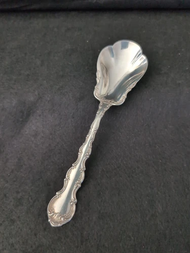 Gorham Strasbourg Sterling Silver Sugar Bowl Spoon 1897 No Mono