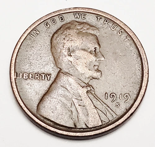 1919 S Lincoln Wheat Cent / Penny AVE CIRCULATED **FREE SHIPPING**