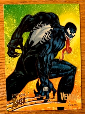 1996 X-Men Marvel Fleer Ultra X-Men VENOM #38 Gold Foil Card VENOM! Neuwertige Karte!