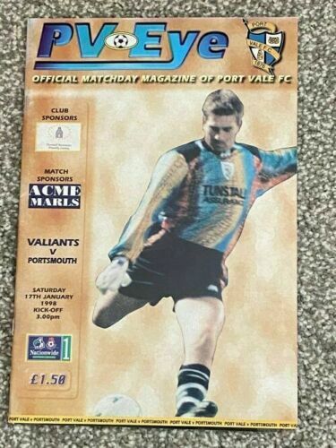 Programme De Foot Vintage Portsmouth Vs Wolves - Saison 1946/1947 - Bon état