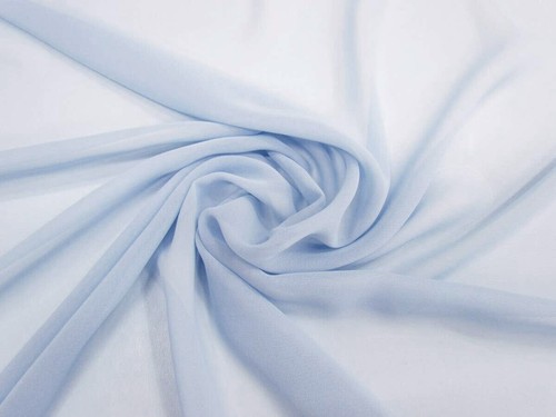 Chiffon Fabric by Yard 45" Wide Sewing Dress Scarf Craft DIY Wedding Party Décor - Picture 8 of 77