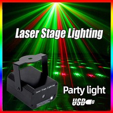 LED Disco Laser Light Projector RGB Stage Lighting DJ For Bar Club KTV Party