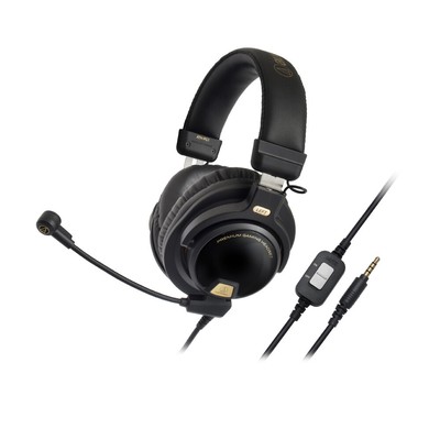 Audio-Technica Ath-Pg1 Closed-Back Premium Gaming Headset With 6" Boom Microphone (4961310129026)