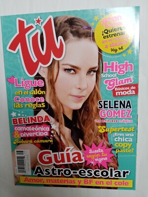 BELINDA TU MEXICAN MAGAZINE MEXICO SPANISH AUGUST 2009 | eBay